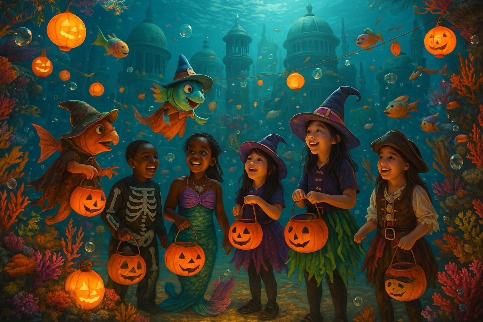 Halloween in Atlantis