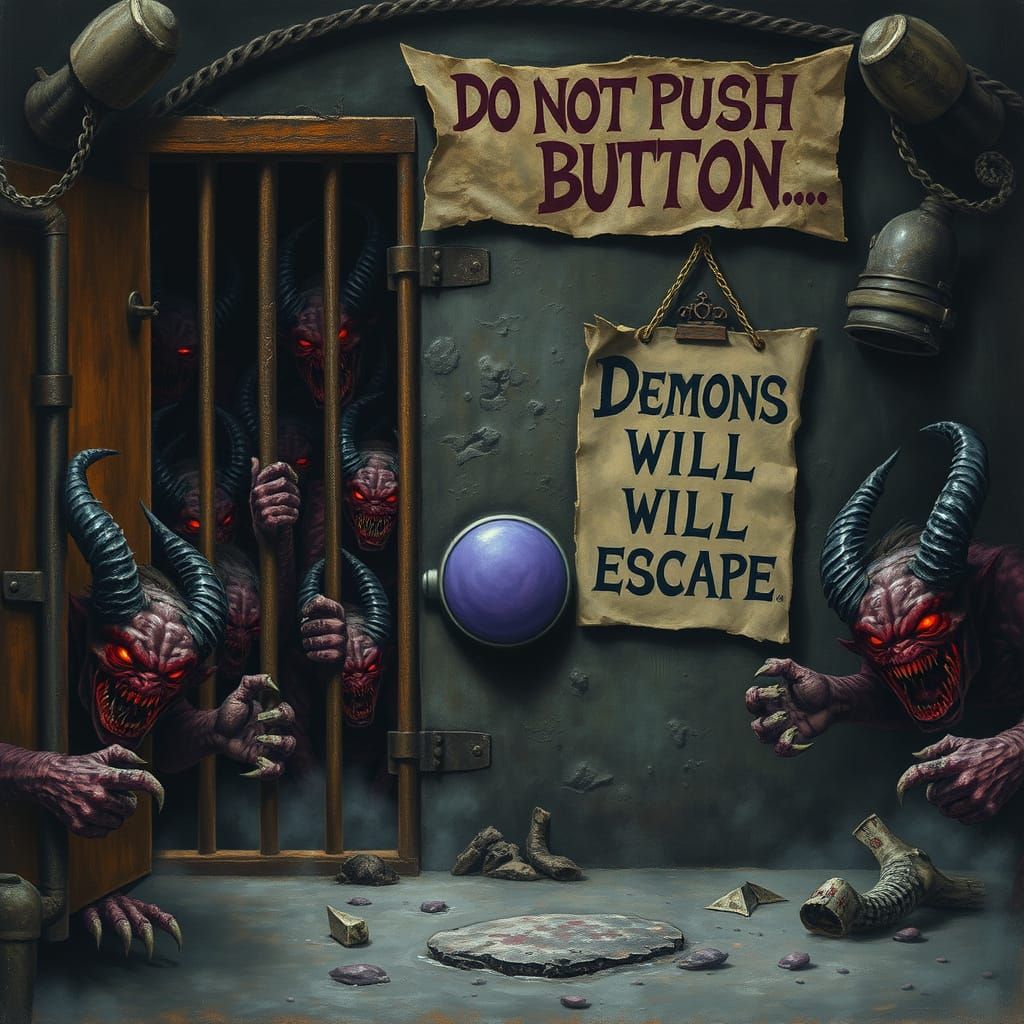 These Demon folk are hungry.........  by @Jakob Darkening