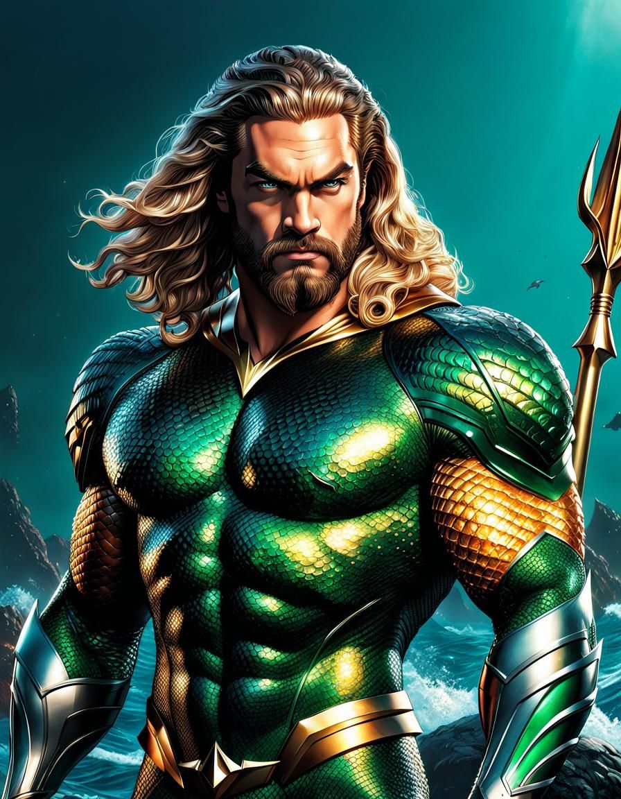 DC Comics: Aquaman - AI Generated Artwork - NightCafe Creator