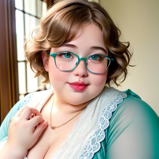 (PROFESSIONAL PHOTOGRAPHIC PORTRAIT, BOKEH, ((CHUBBY FAT OBE...