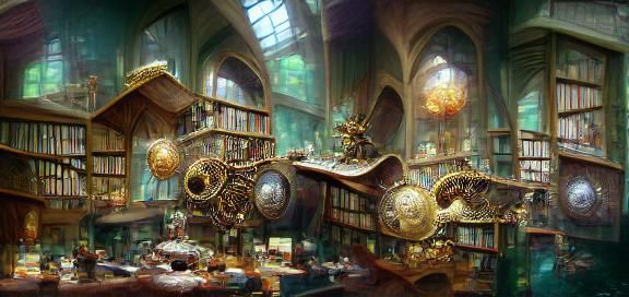 Library of fantasy