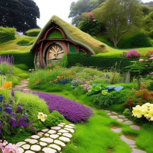 Hobbit Gardens  by @Maxis