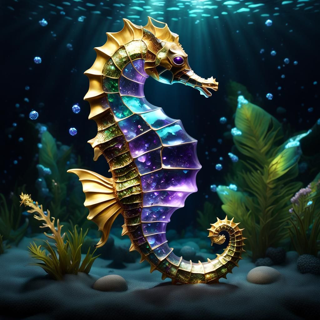 The Seahorse  by @Valentin