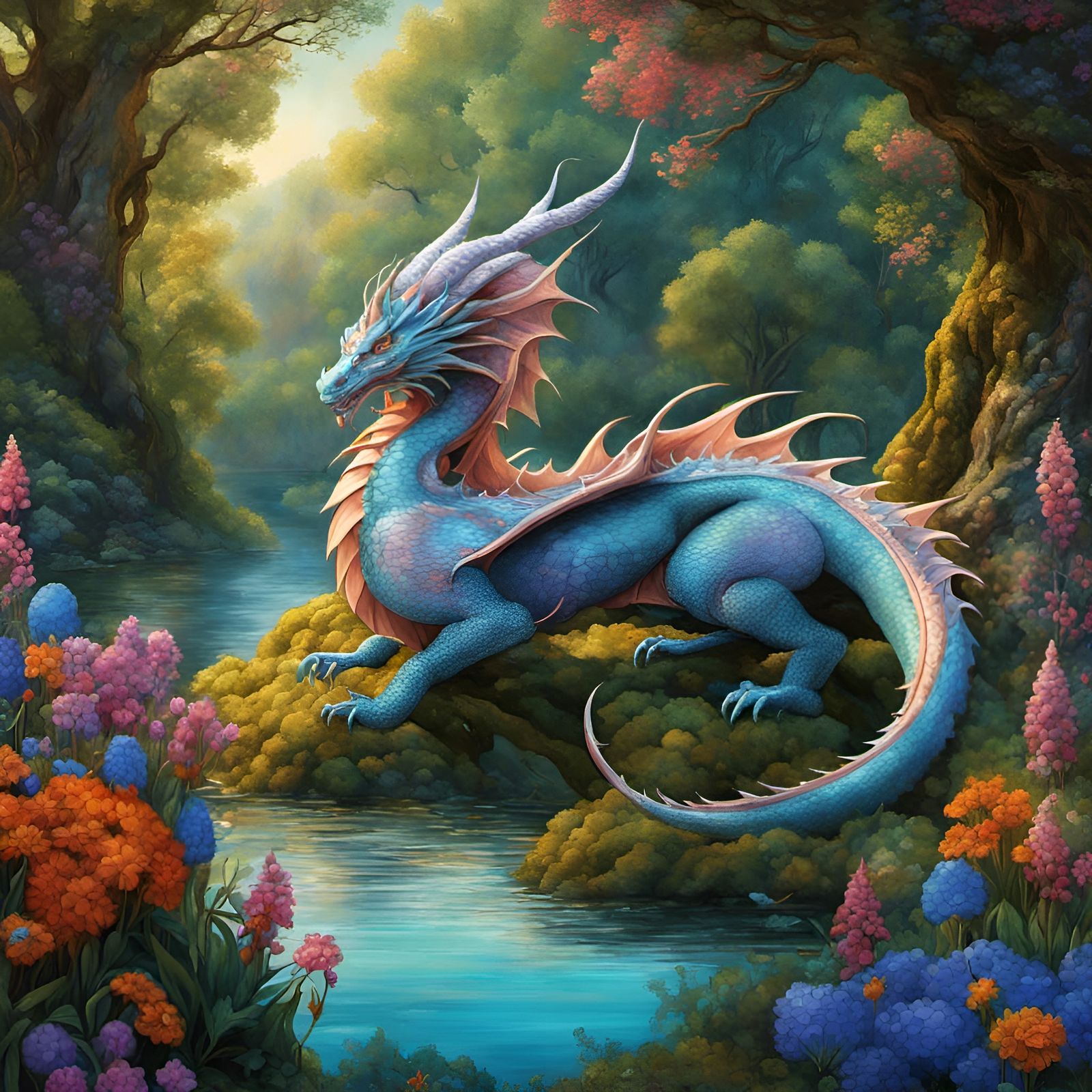 The Dragon Series - AI Generated Artwork - NightCafe Creator