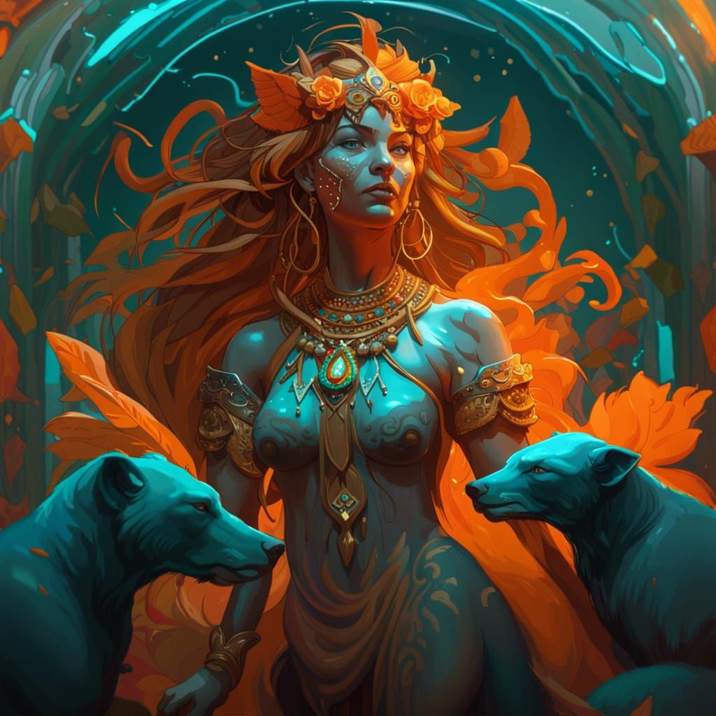 Autumn wolf queen false