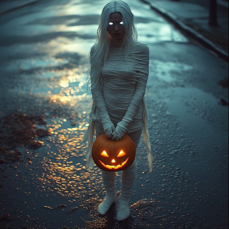 Standing in the street