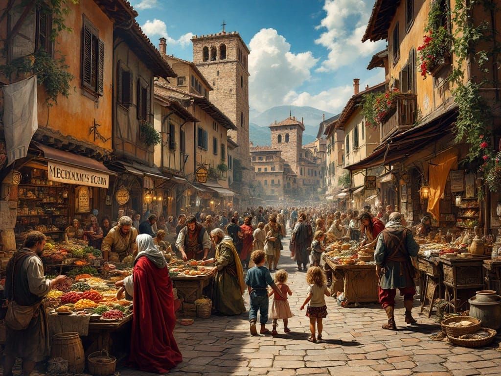 Medieval market   by @John from Youngstown