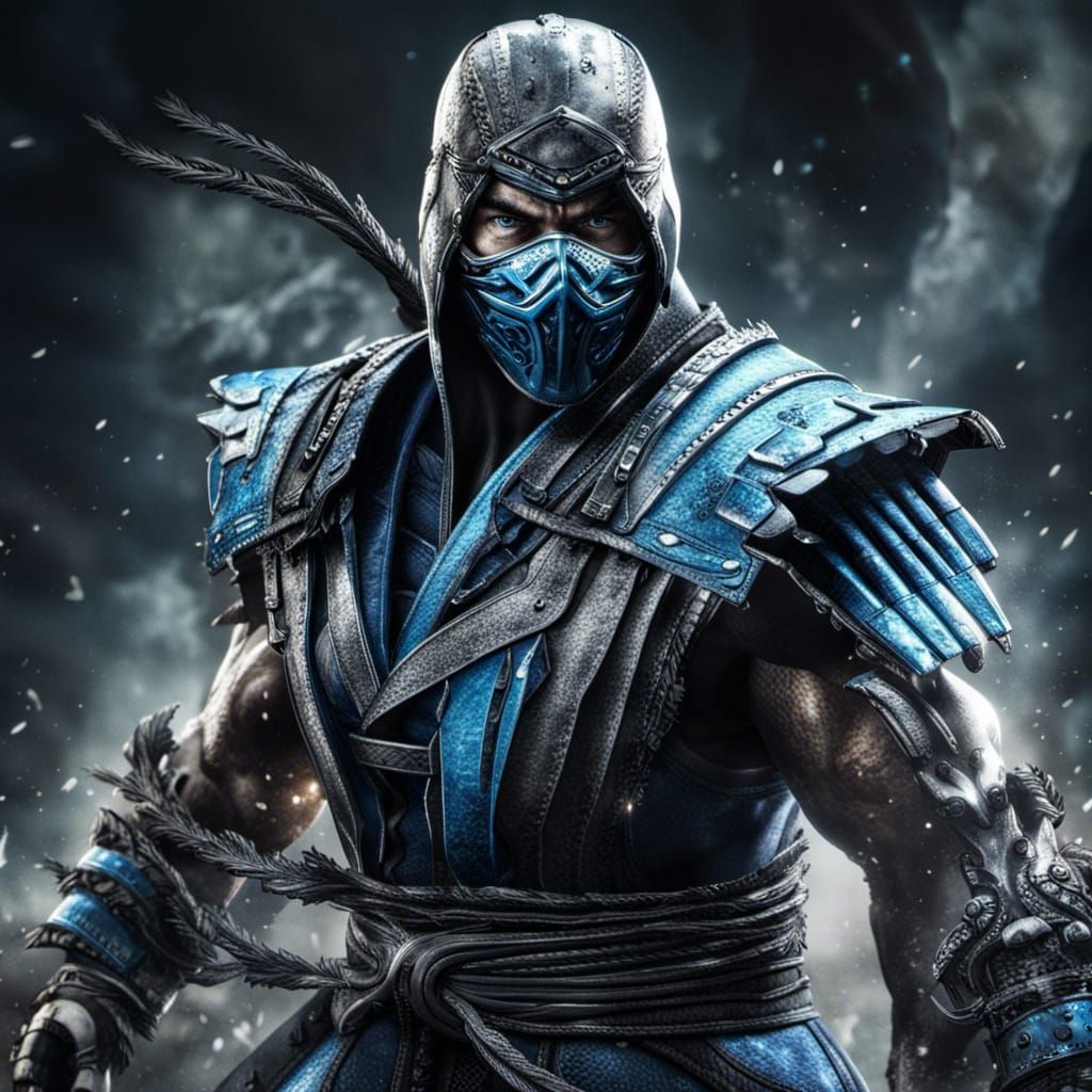 Mortal combat sub zero - AI Generated Artwork - NightCafe Creator