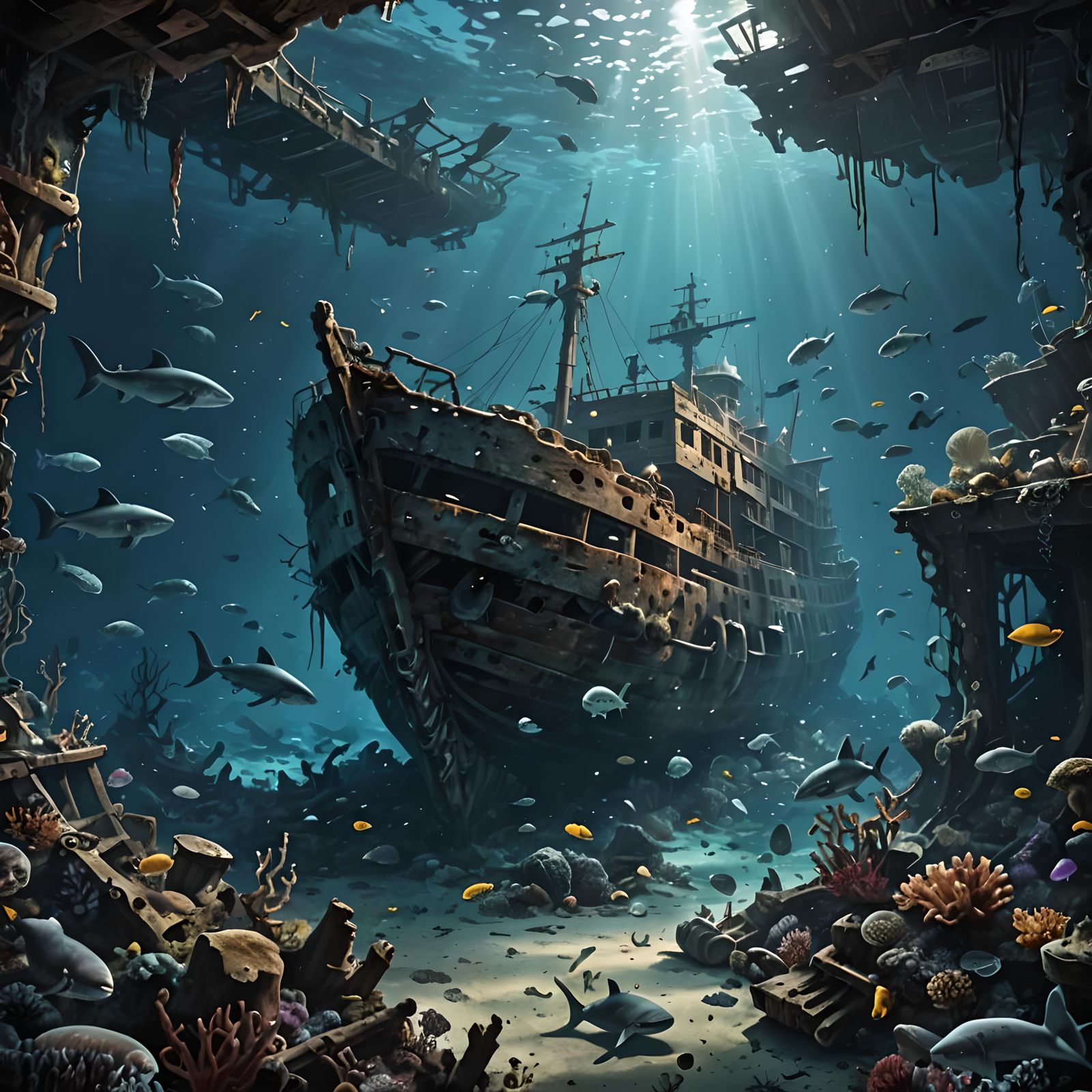 The Lost Vessel  by @Artificial Artistry