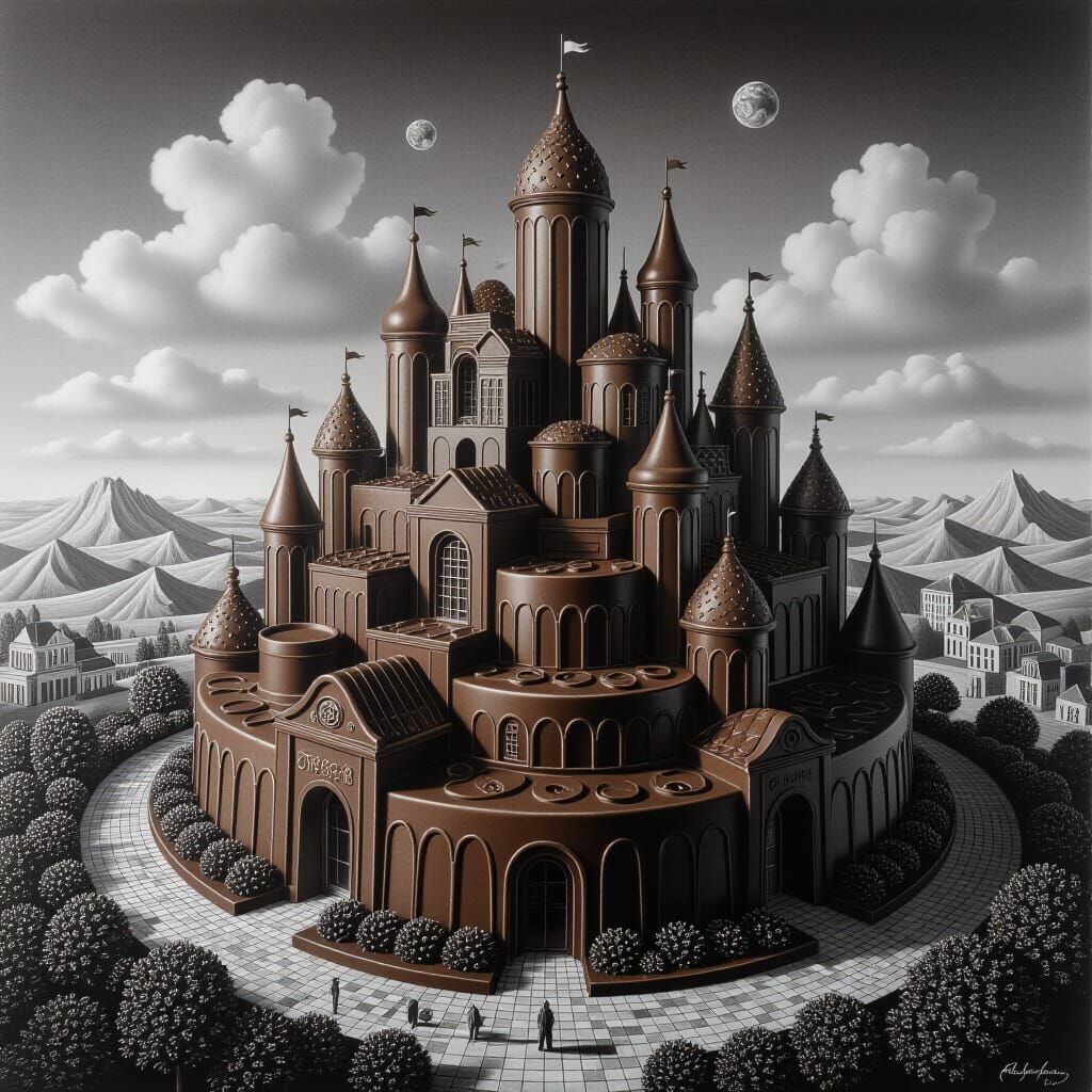 Chocolate city   by @Somei