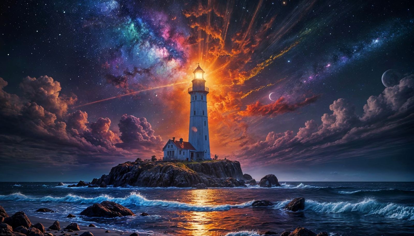 Sky Beacon  by @The Leycer