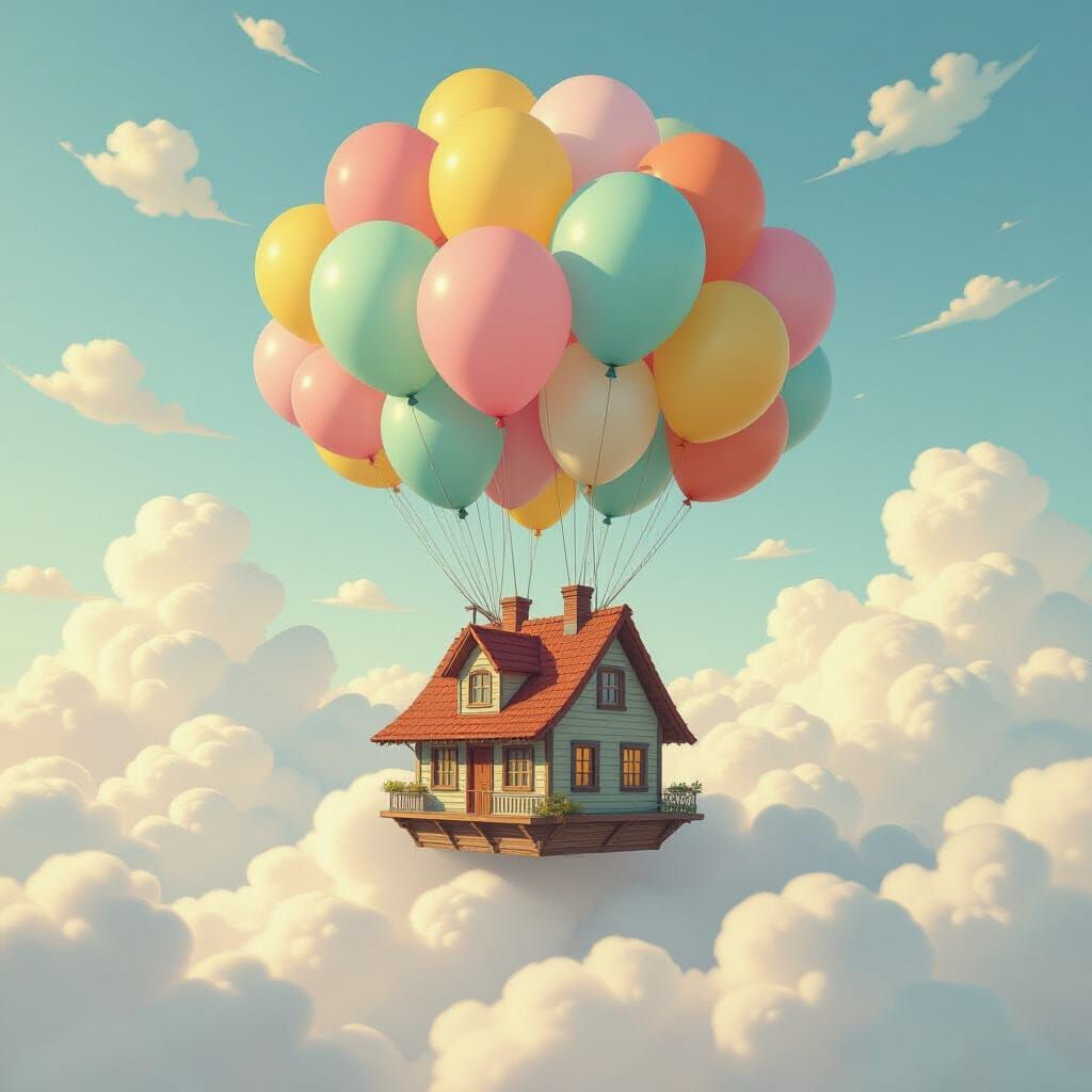 Up and Away  by @DismissedClaim