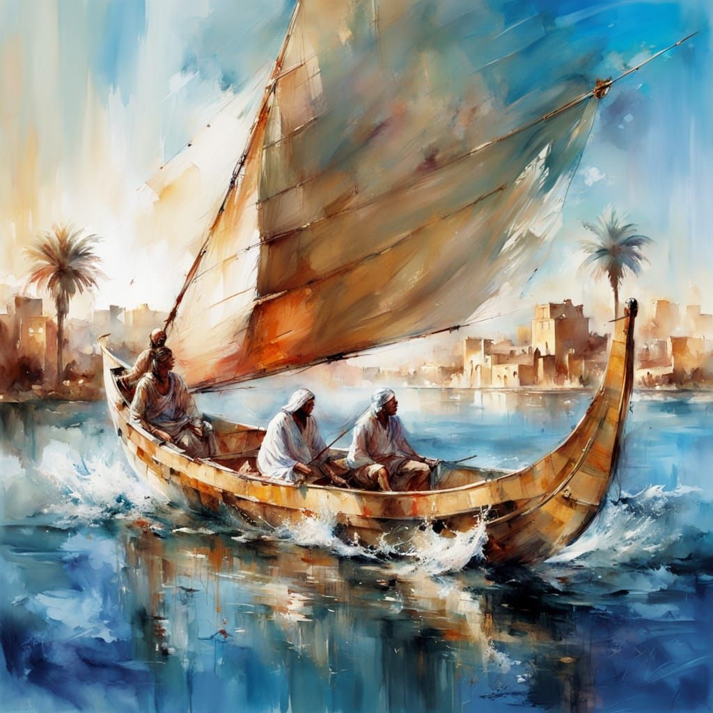 A trip through the Nile...  by @Gerber