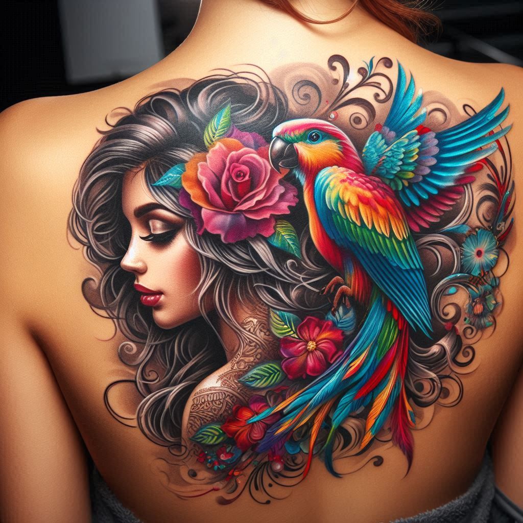 Beautiful Lady with tattoo   by @Peterthegreat 
