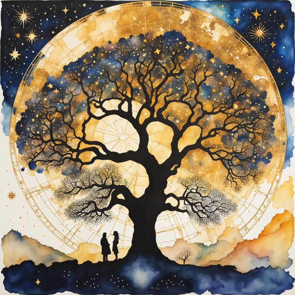 Celestial Roots  by @Yanciepants