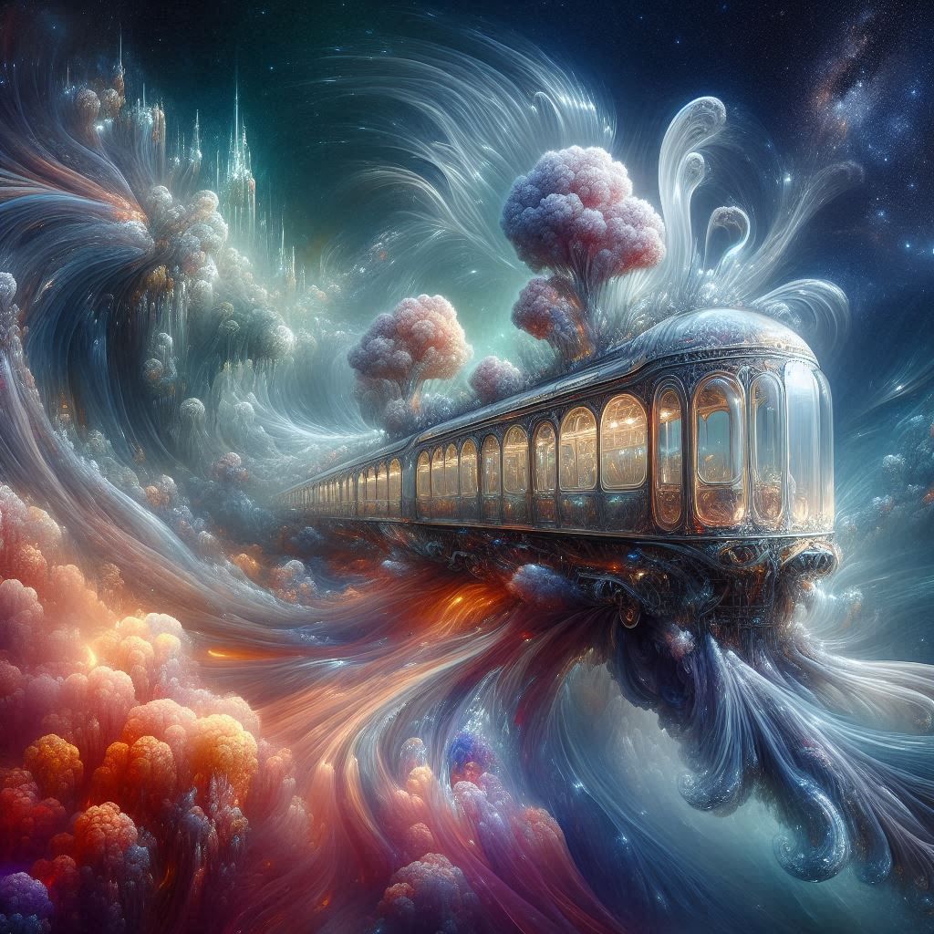 🌌 The Luminous Fantasy Train 🌊