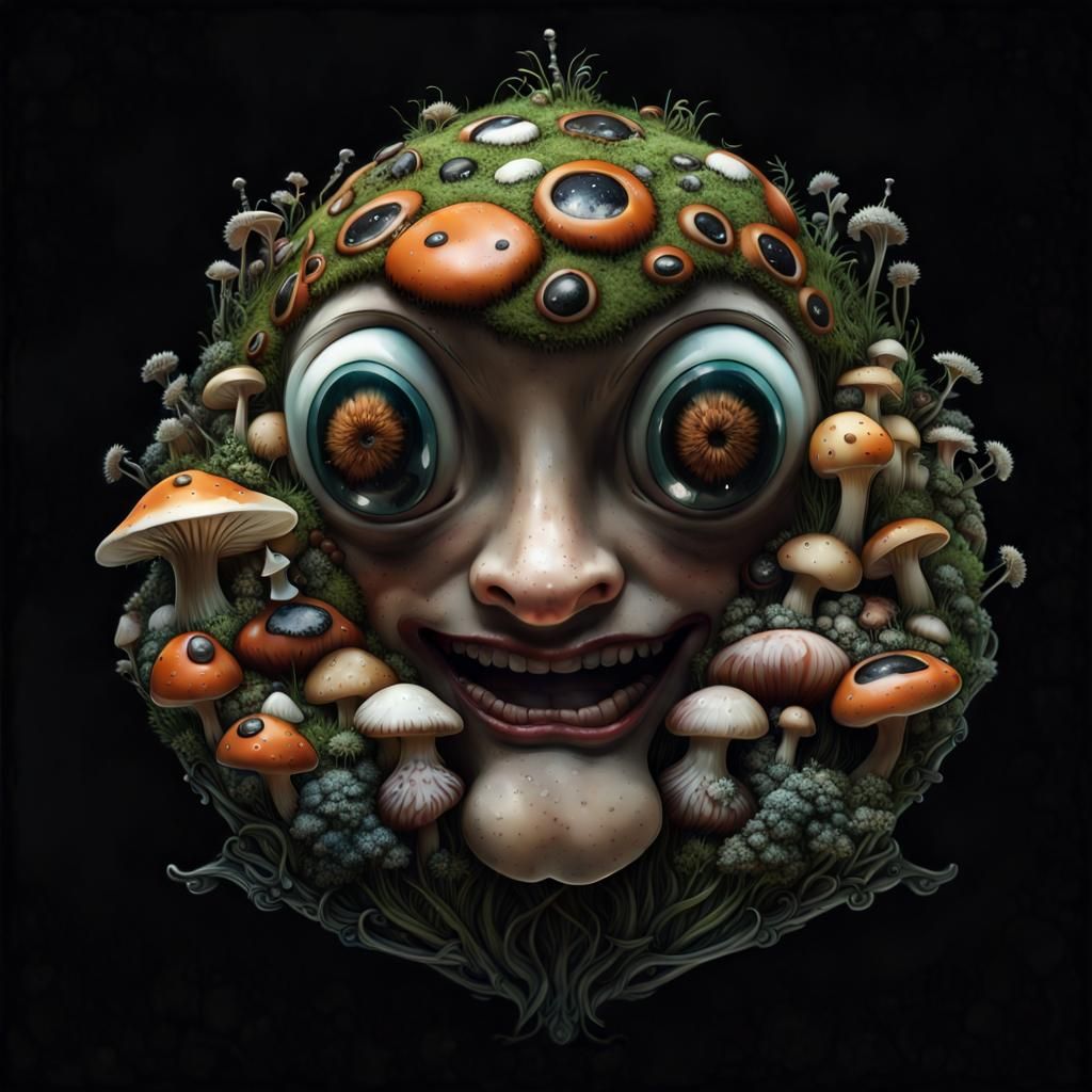 Fungi Girl 8758