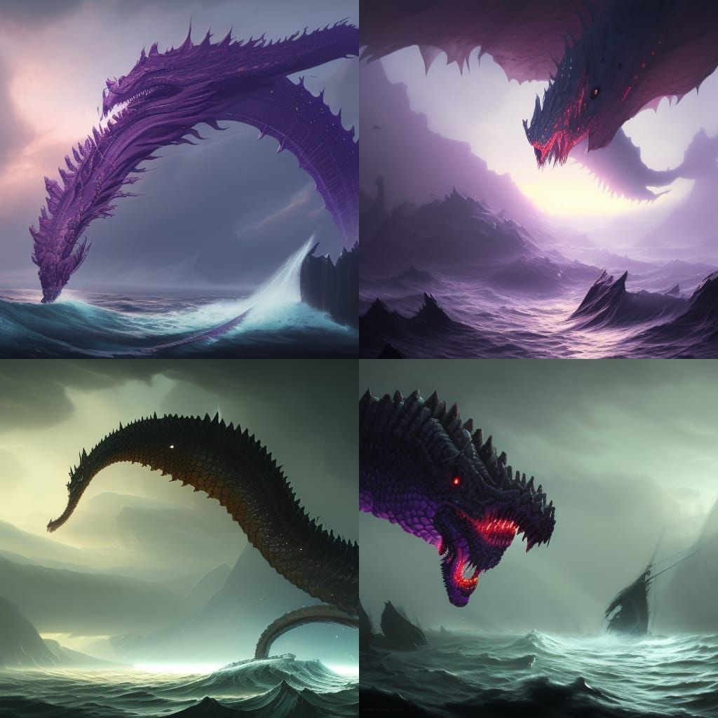 ginormous sea serpent