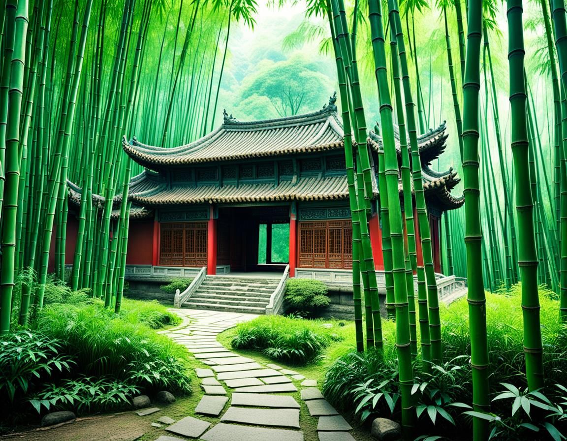 (ancient china) residence was secluded and remote, and because of his preference for peace and quiet, inside the palace ...