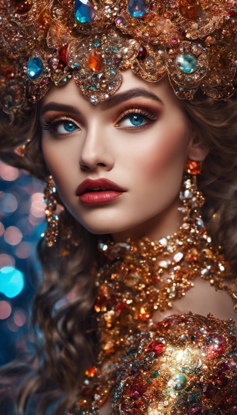 gold glitter