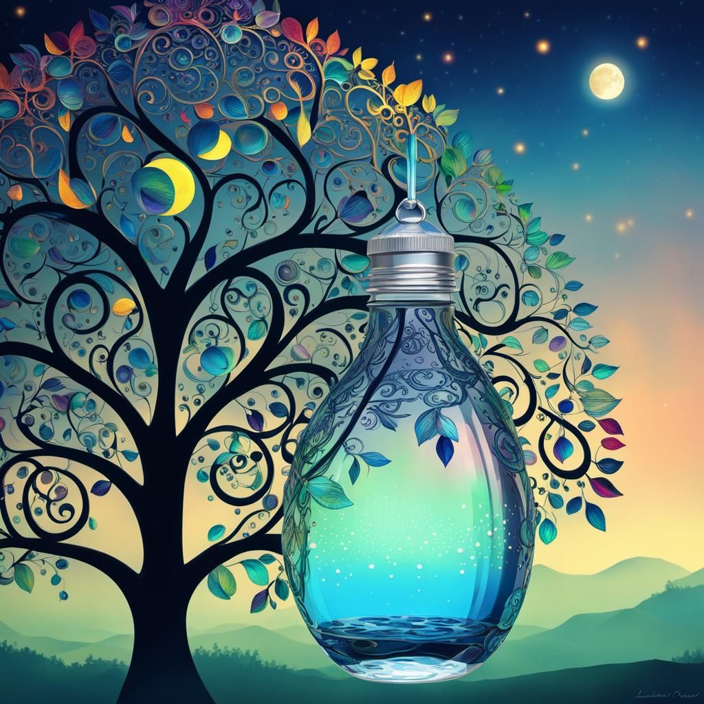 THE TREE AND THE BOTTLE