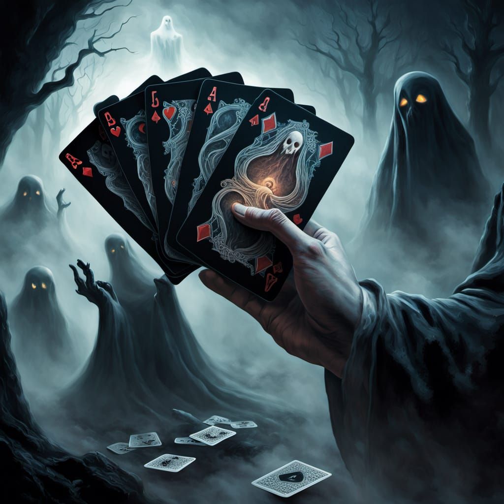 Can’t Read This Poker Face  by @Amanda DeAnne