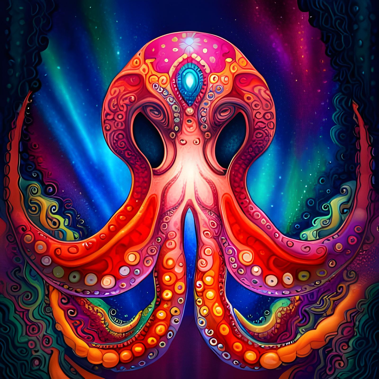 Octopus - AI Generated Artwork - NightCafe Creator