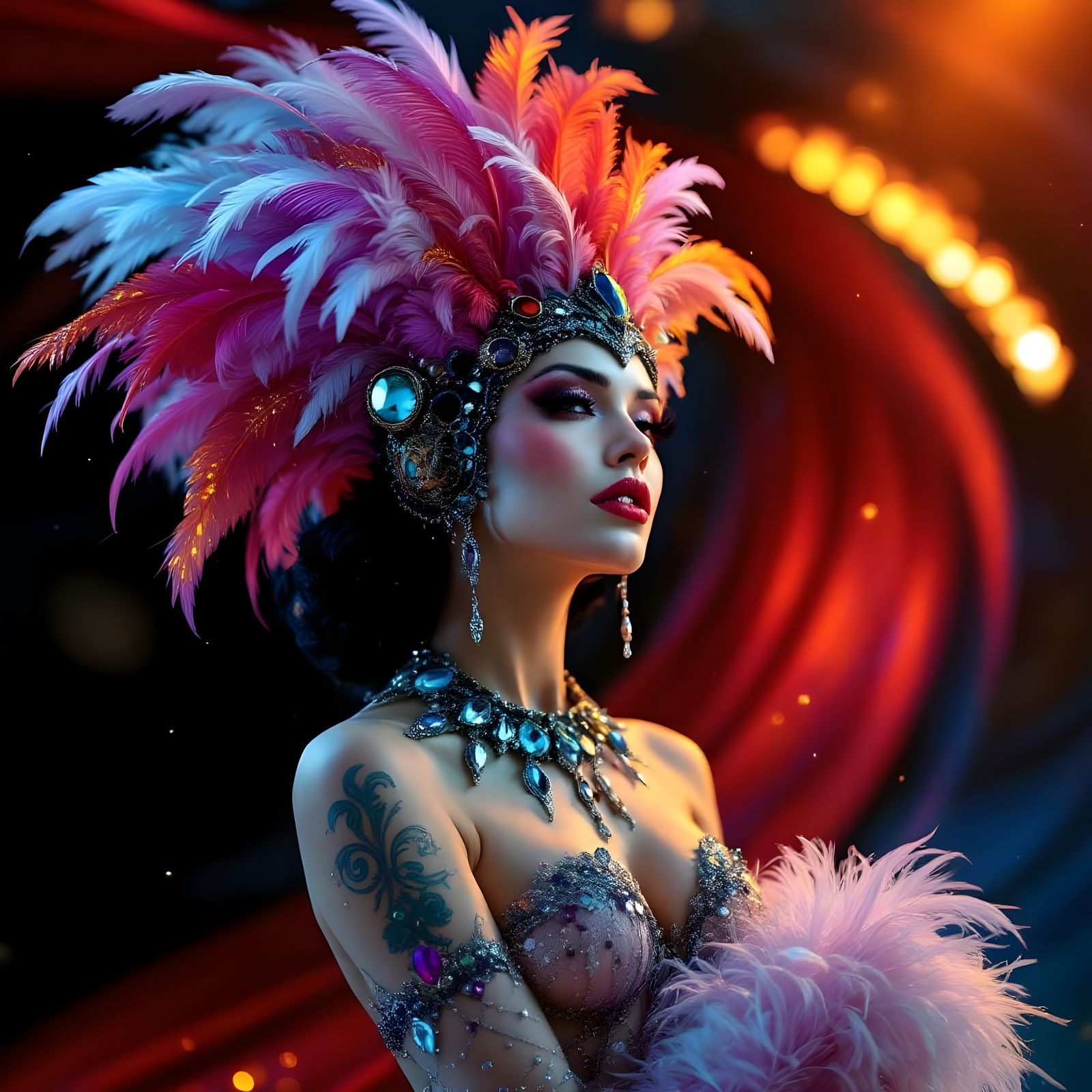 Show Girl  by @Vvibes