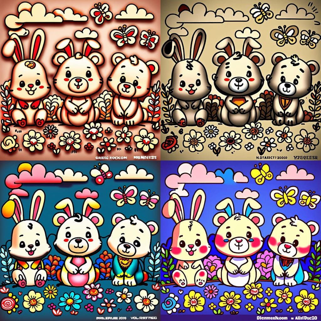 Realistic Modern Portrait in Dynamic Lighting