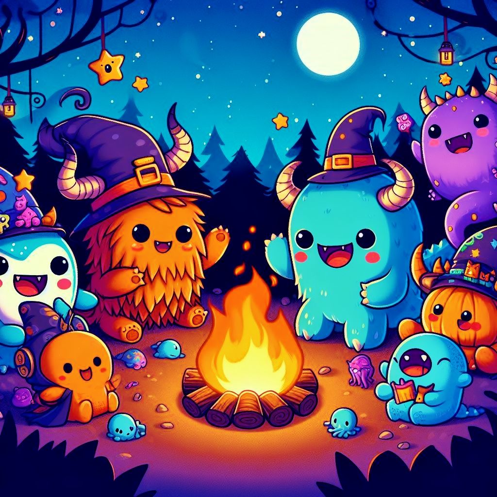 What stories do monsters tell each other at a campfire?