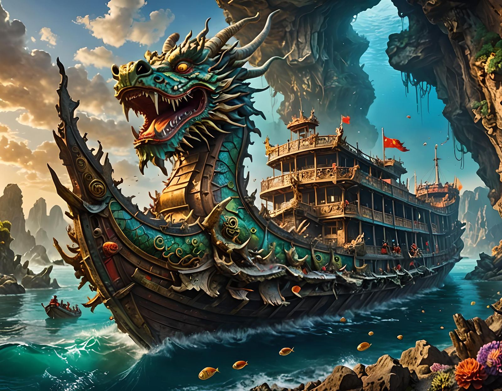 The unstoppable dragon boat