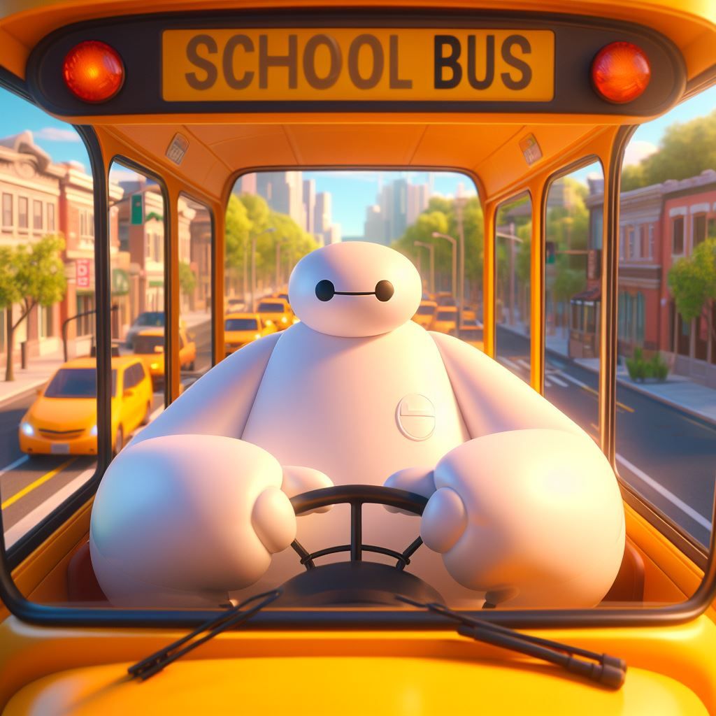 Baymax: The Certified Bus Driver