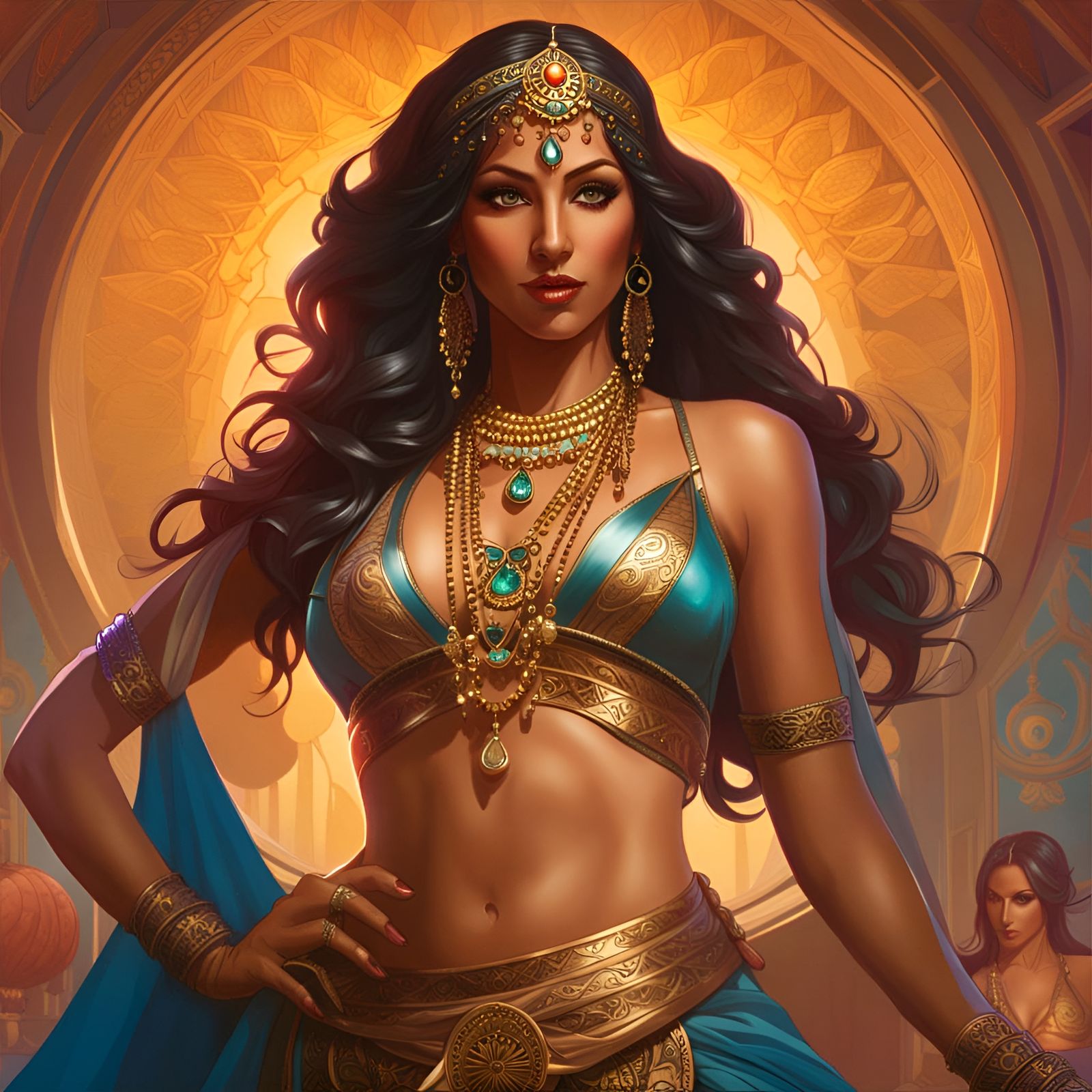 Belly dancer