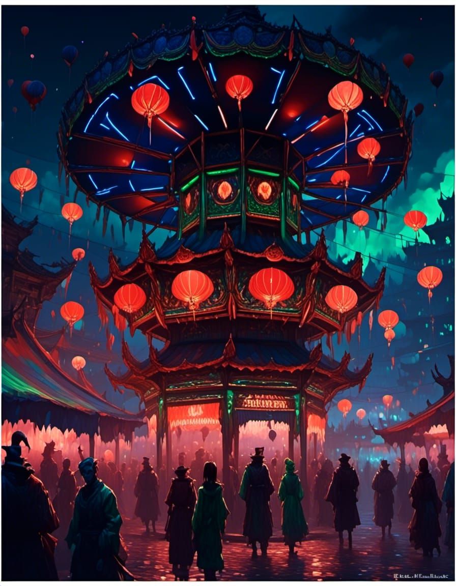 carnival - AI Generated Artwork - NightCafe Creator