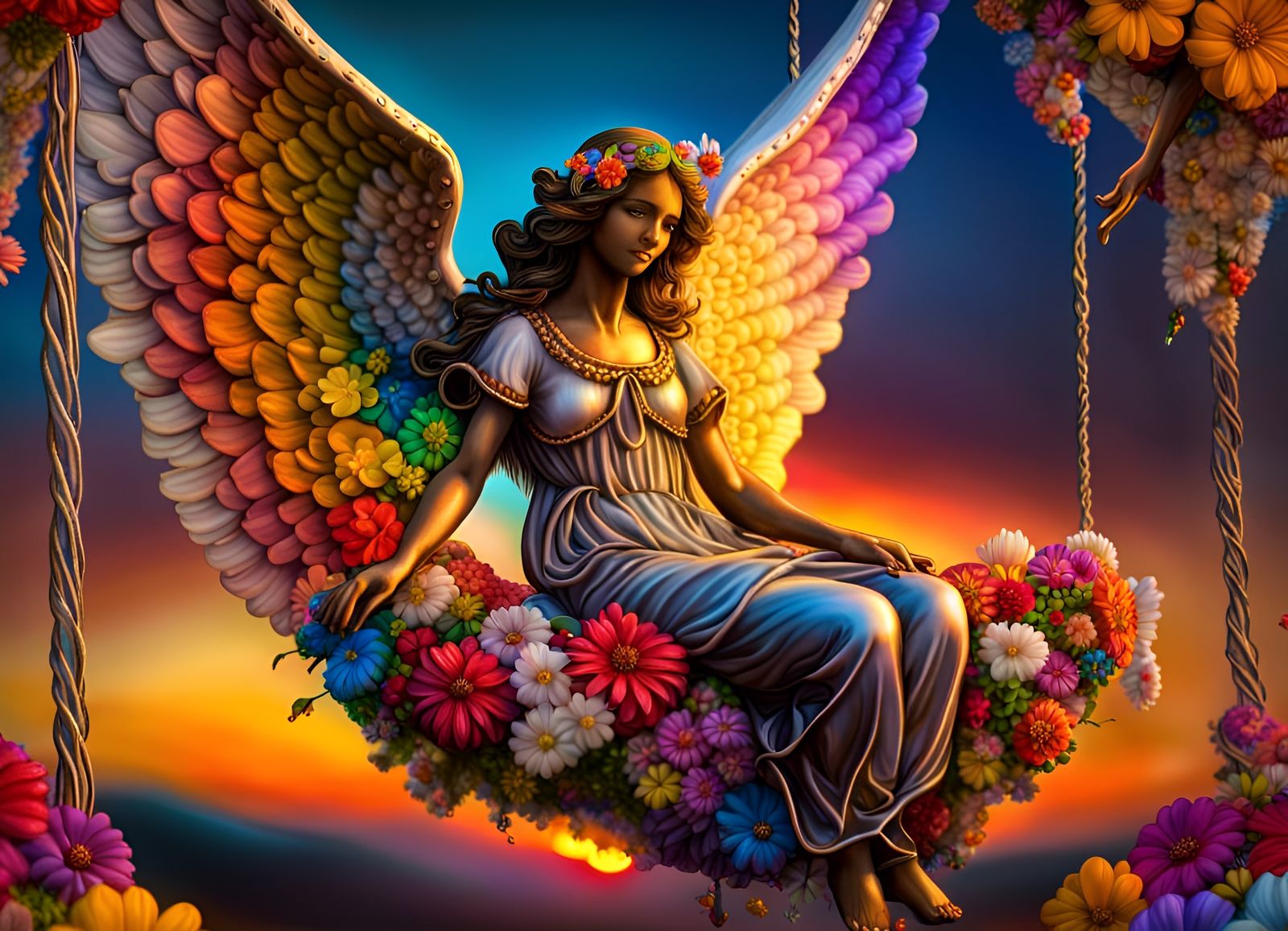 Angel of Flowers