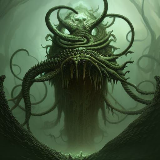 Cthulhu - AI Generated Artwork - NightCafe Creator