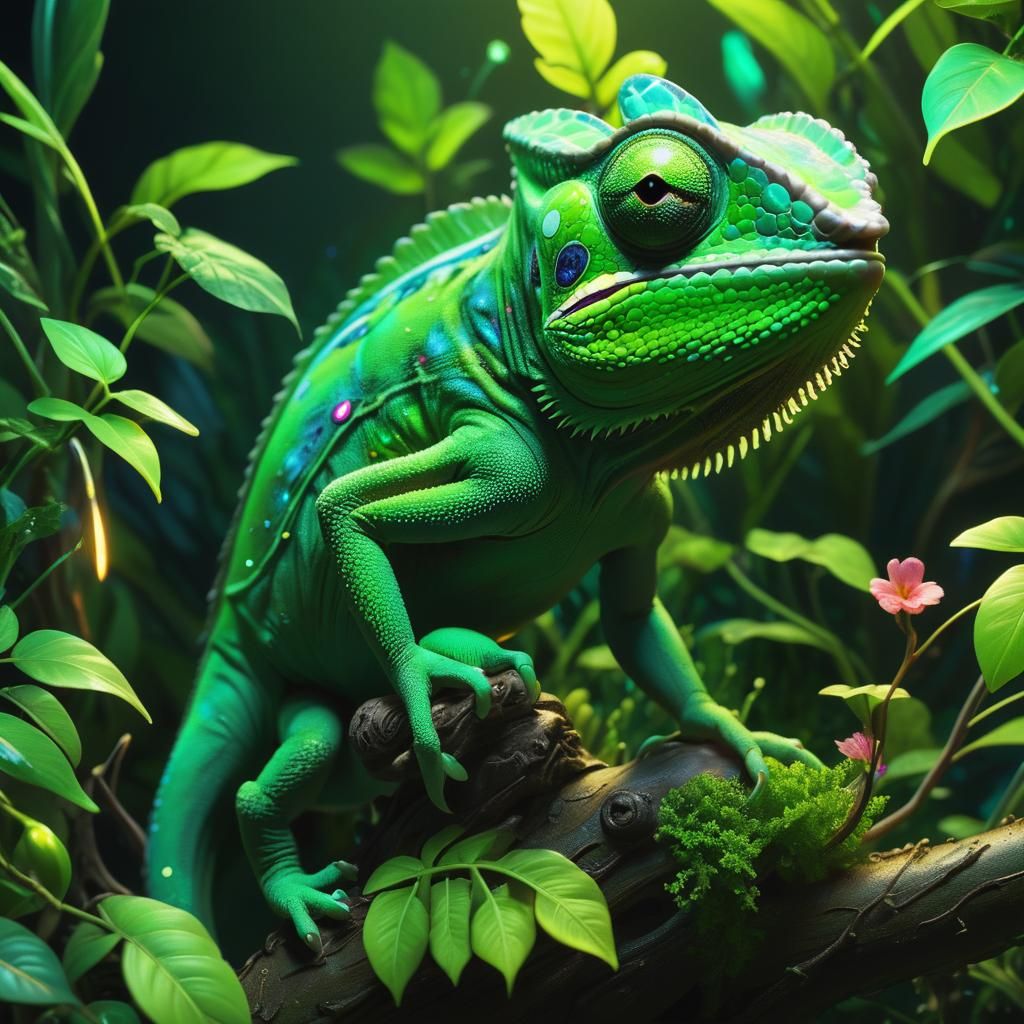 Green frog Green moss Green Apple Green leaves Green algae G...