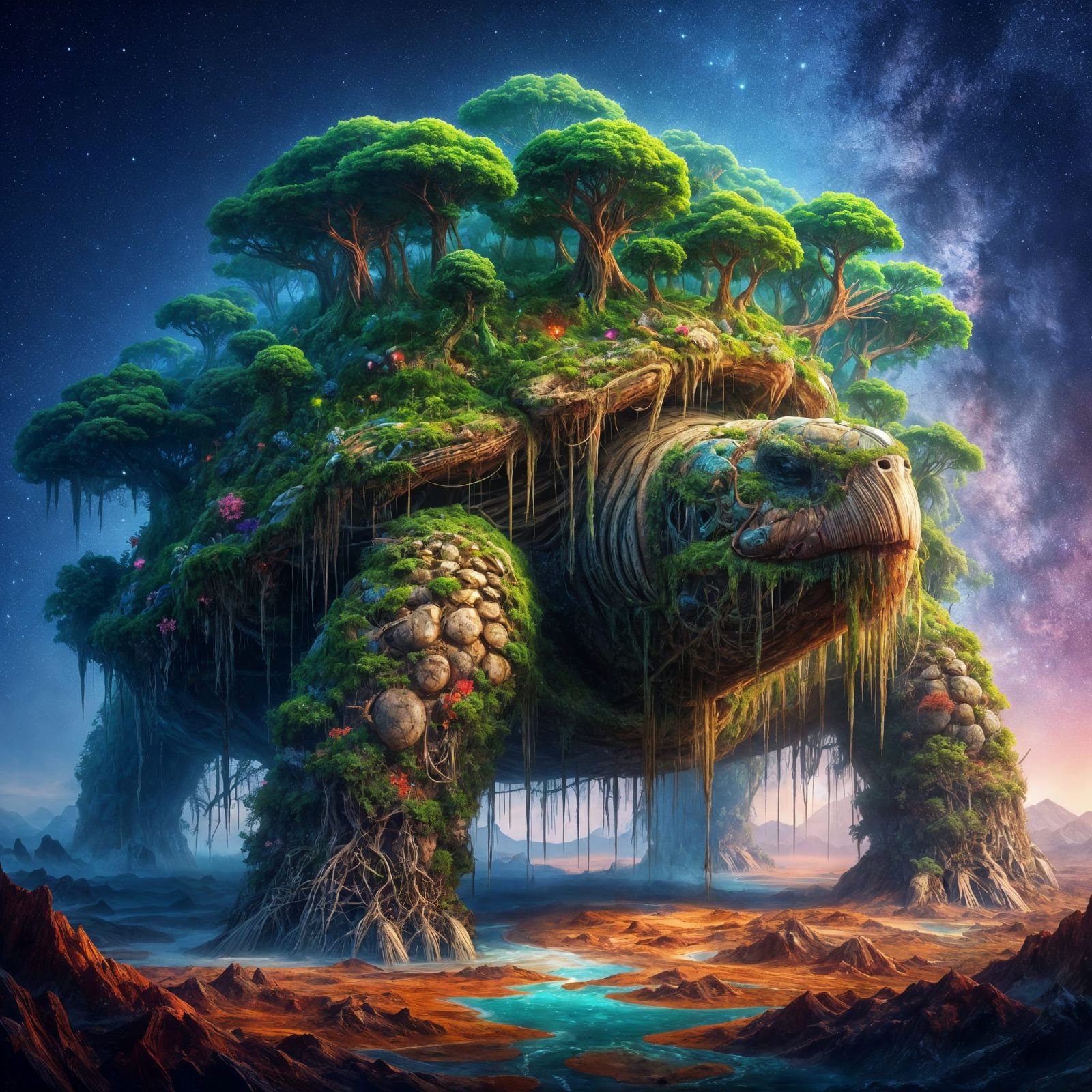 Gaia’s Guardian  by @Artificial Artistry