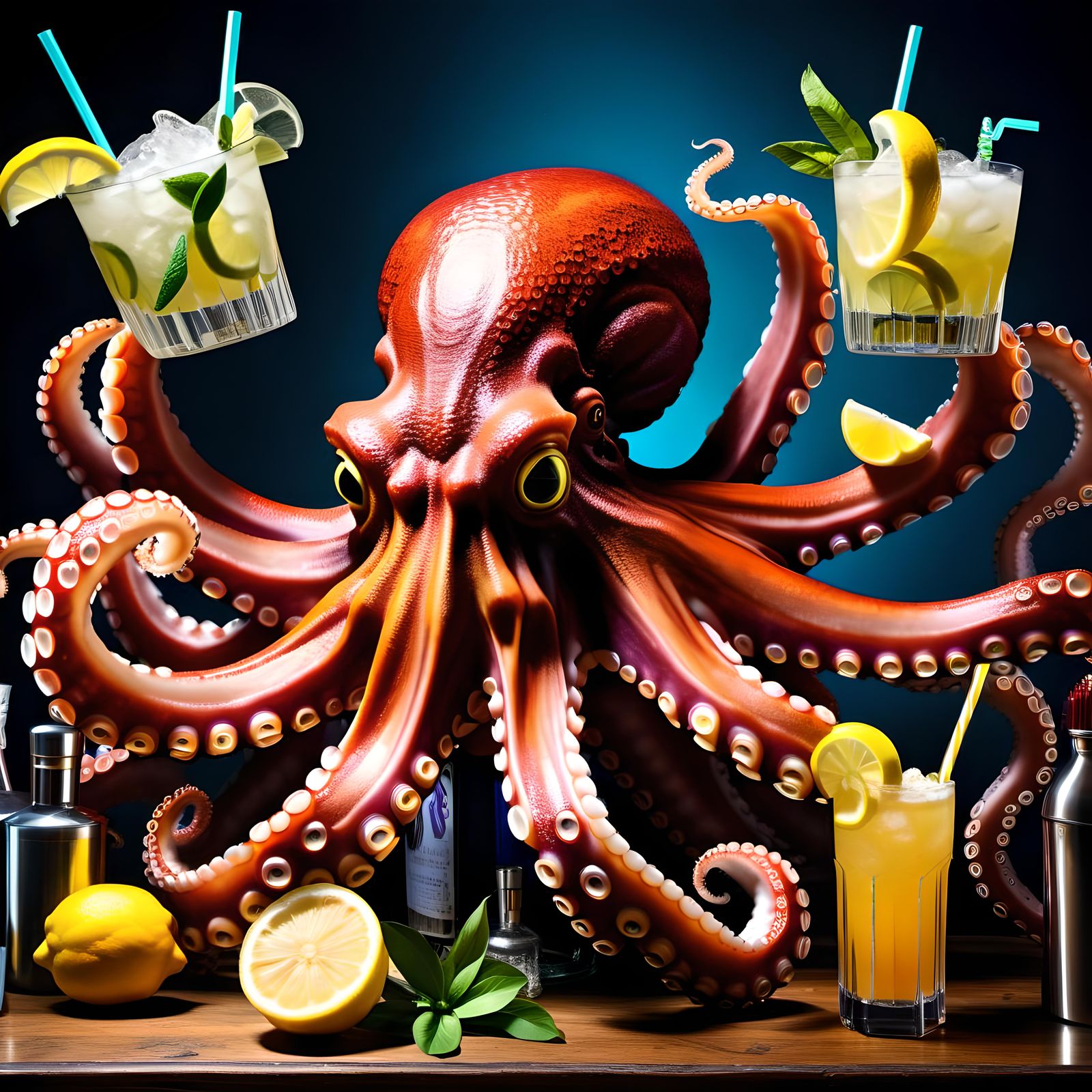 The Fastest Mixologist in Town  by @Username_Already_Taken