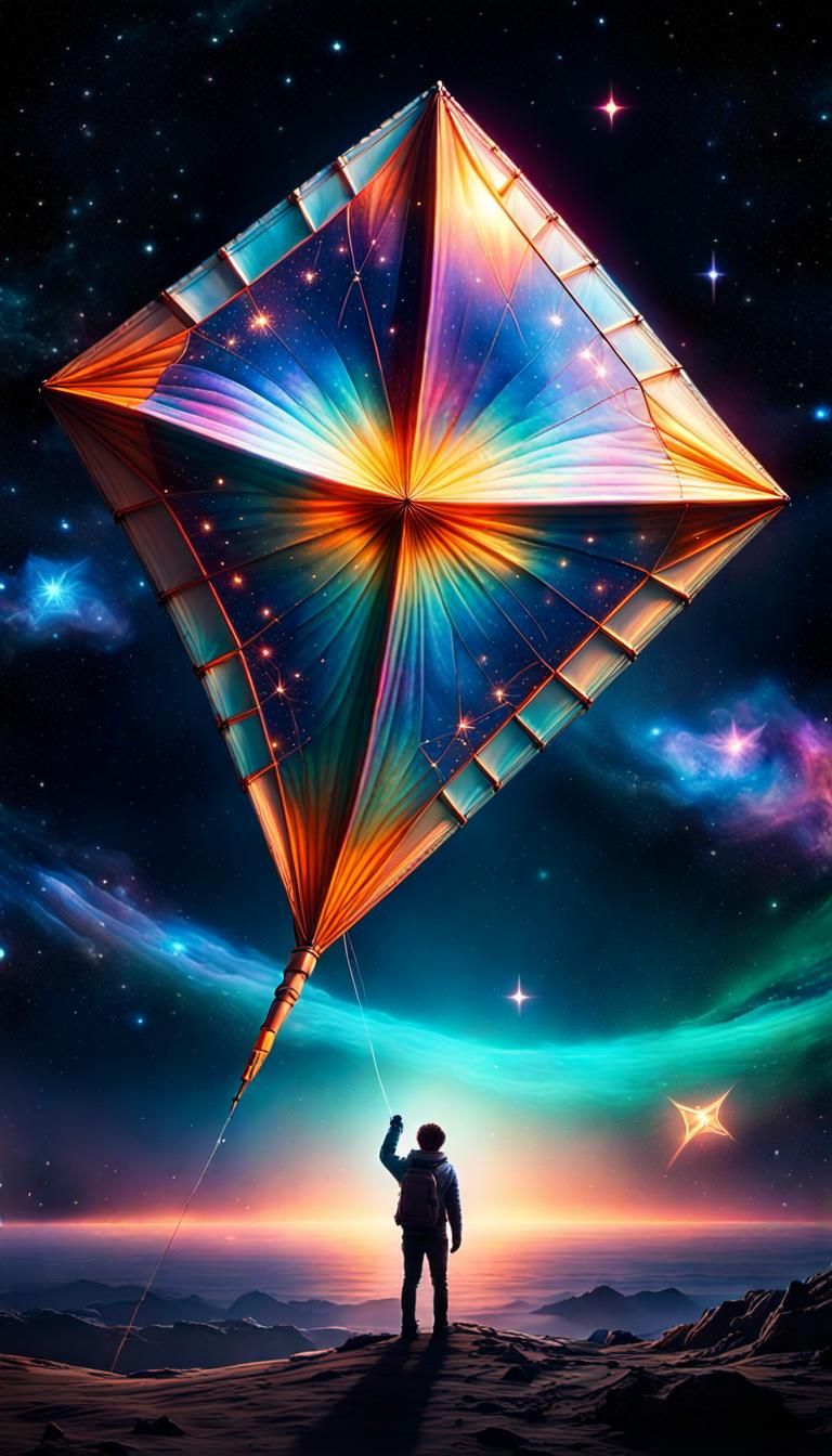 This Is The Kite To Reach The Stars