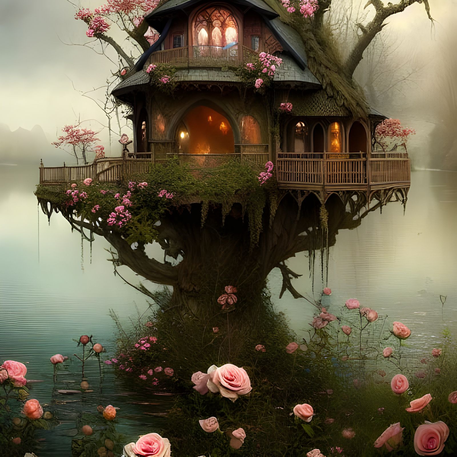 Treehouse on roselake undefined