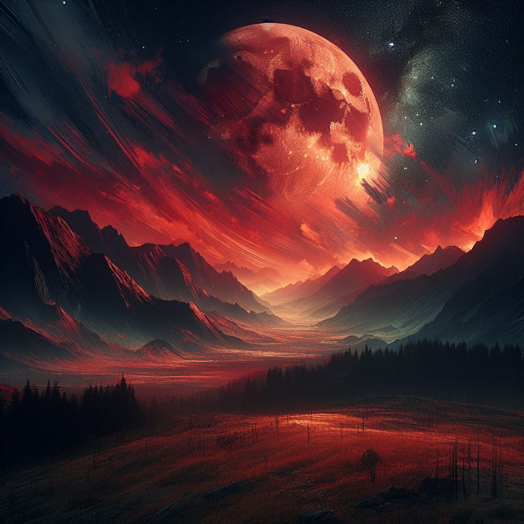 Red moon