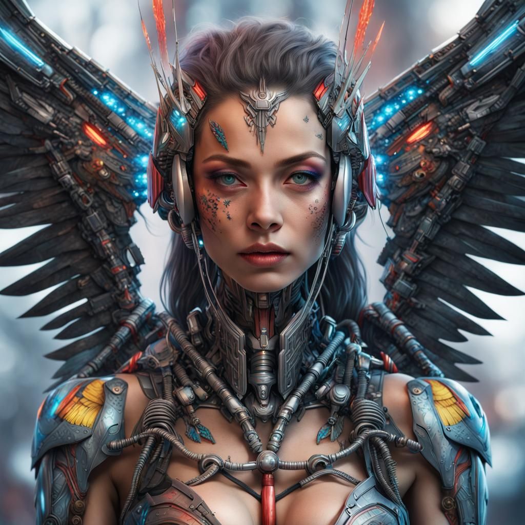 Hyper-detailed ultra-realistic digital photography of a mult...