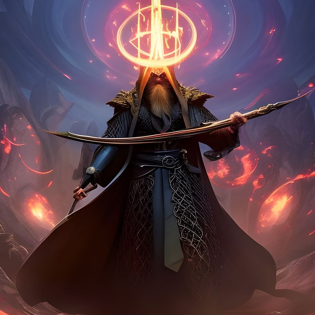 Wizard  by @AngryZenMonk