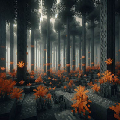 Minecraft Pale Gardens Biome