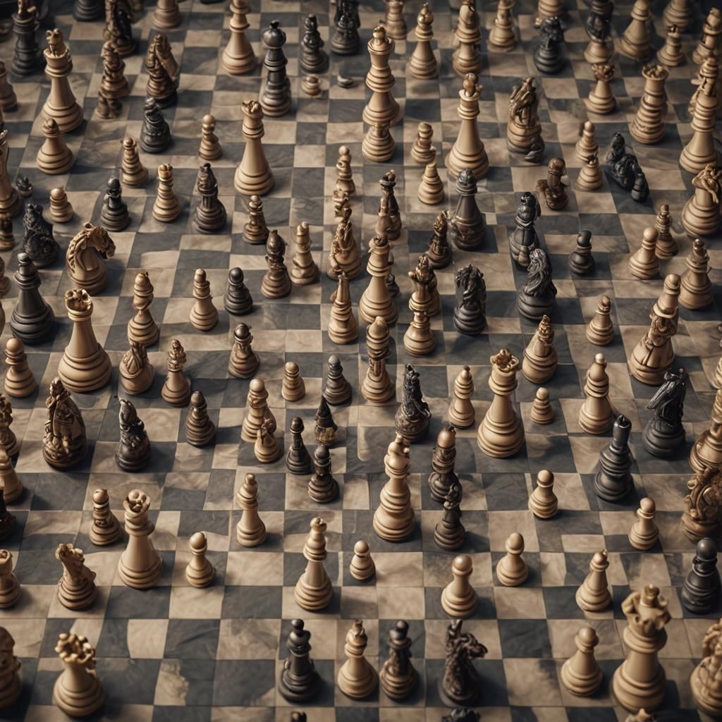 An epic chess game
