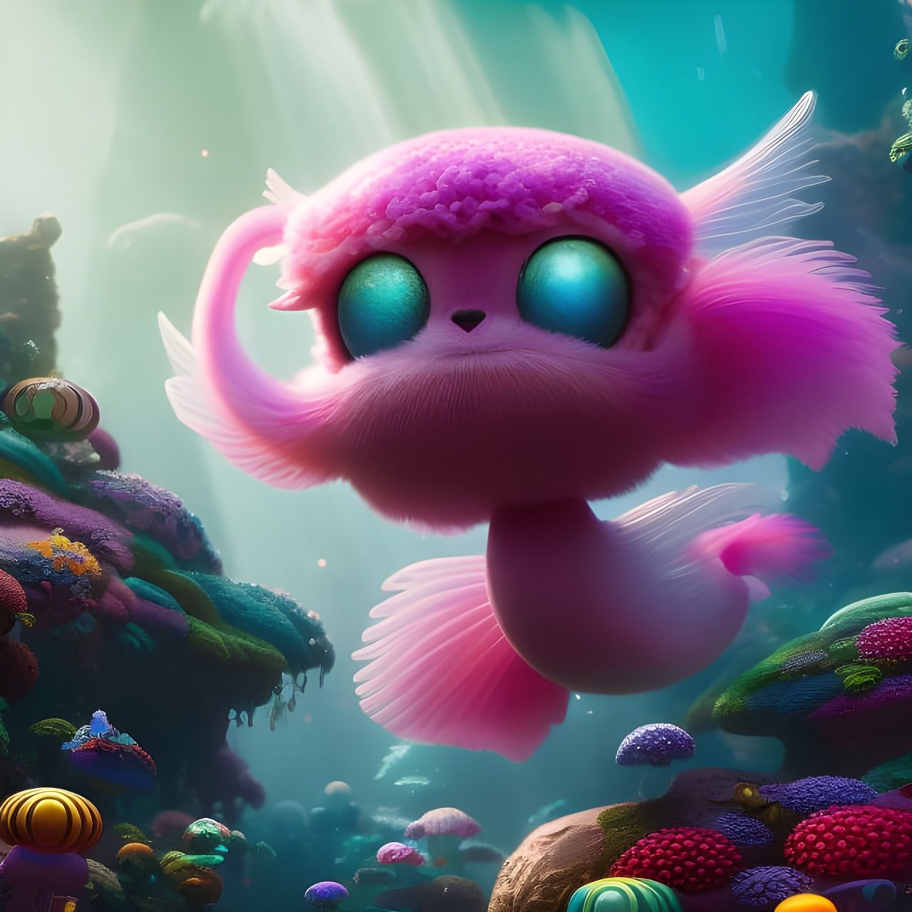 Mythical Creature of The Subaquatica Forest