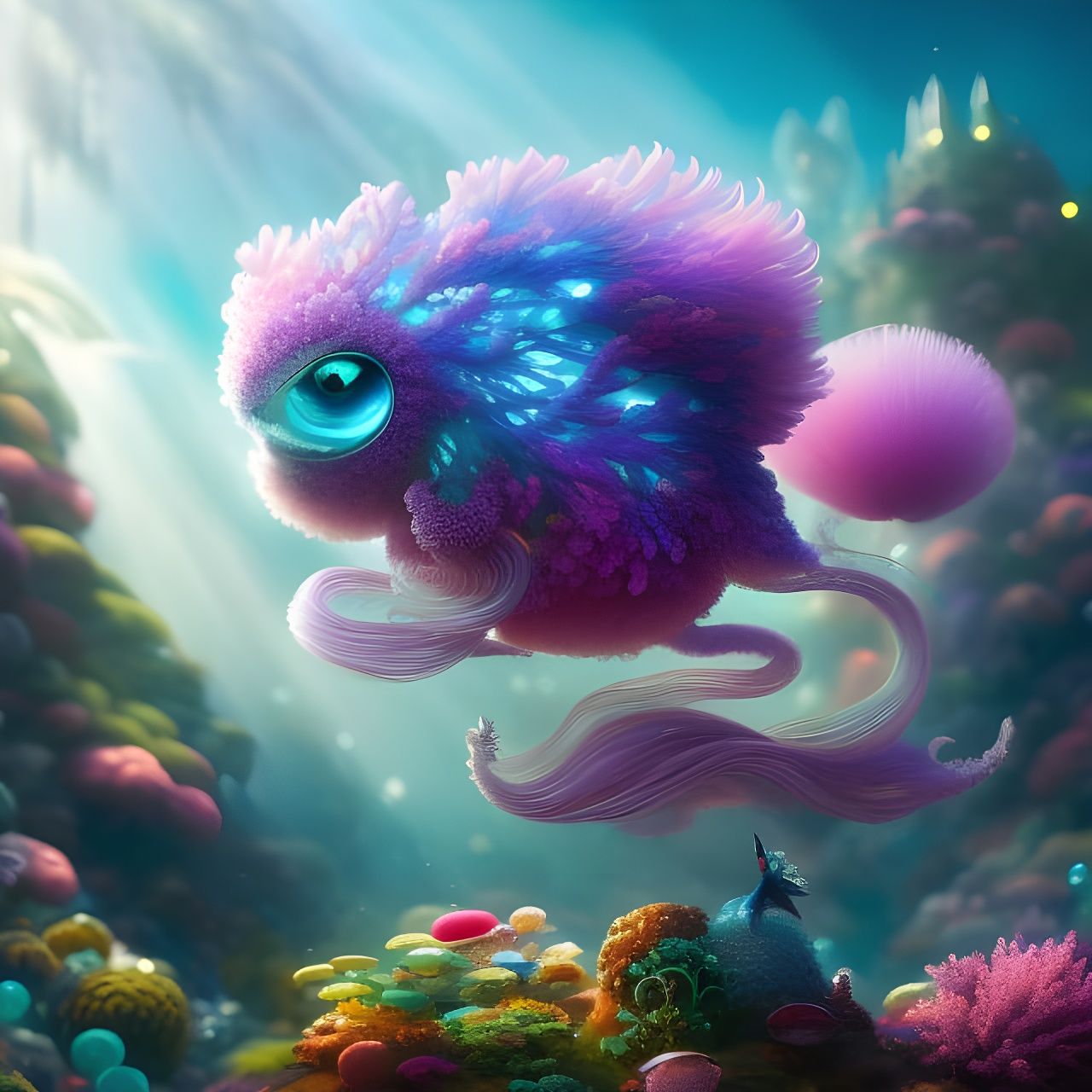 Mythical Creature of The Subaquatica Forest