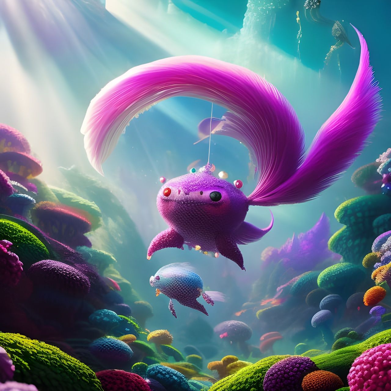Mythical Creature of The Subaquatica Forest
