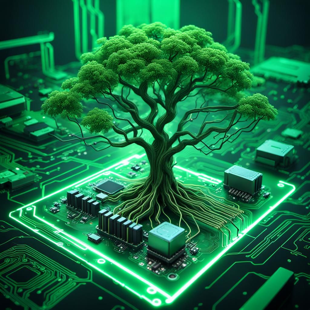 Interpretation of the internet connecting people and growing   by @jnatas